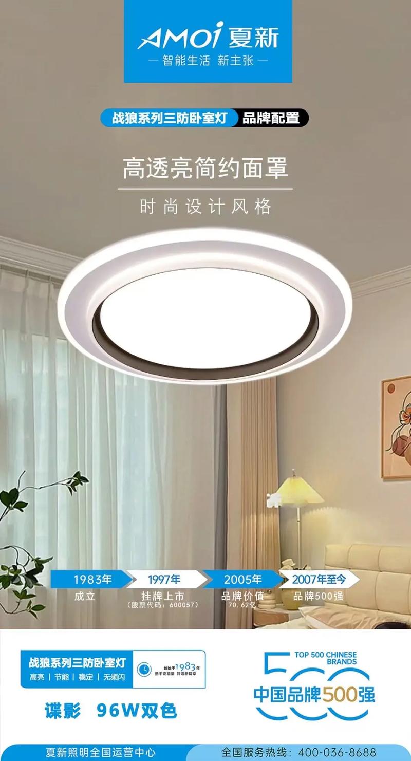 夏新照明 部分产品产品海报 #灯具批发